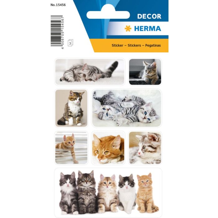 Herma decor Sticker Kat Kinderen