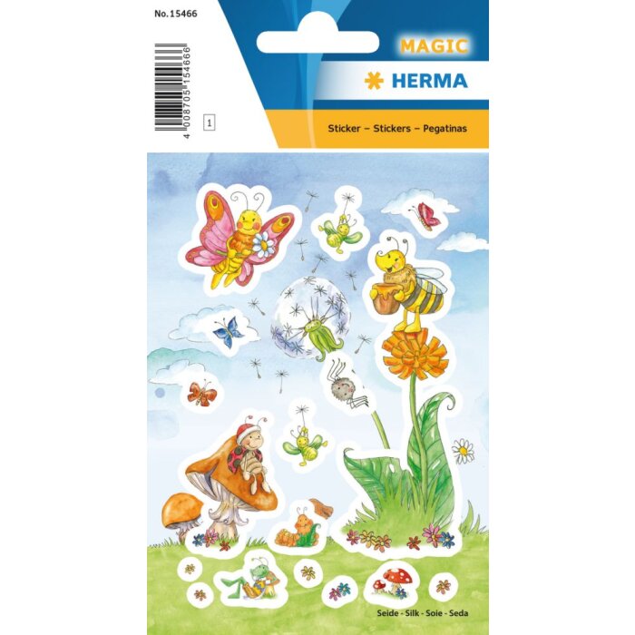 Herma magische Sticker Kleine Vriendjes, zijde