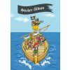 Herma Sticker-plakboek voor kinderen, a5, "Piratenavontuur" (16 paginas, blanco)