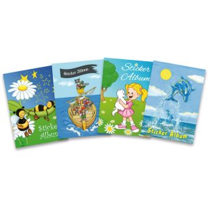 Herma Sticker plakboek voor kinderen, a5, "Beste vrienden" (16 paginas, blanco)