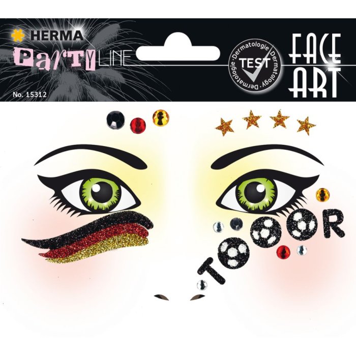 Herma FASHIONLine Face Art Sticker Duitsland