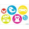 Herma Reflector sticker cirkels