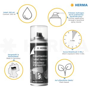 Herma Etikettenverwijderaar Spuitbus Aerosol 200 ml