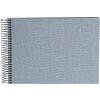 Spiraal Album Summertime blauw-grijs 24x17 cm