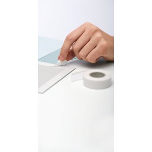 Dubbelzijdige kleefband, stevig hechtend, gemaakt van papier, 50 m