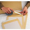 Dubbelzijdige kleefband, stevig hechtend, gemaakt van papier, 50 m