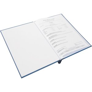 Certificaat map blauw a4