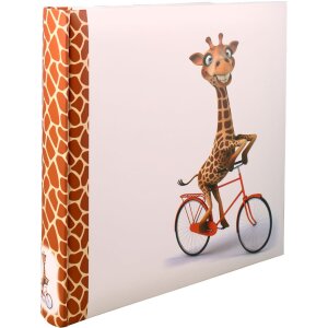 Walther xl kinderalbum giraffe 30x30 cm 100 witte paginas