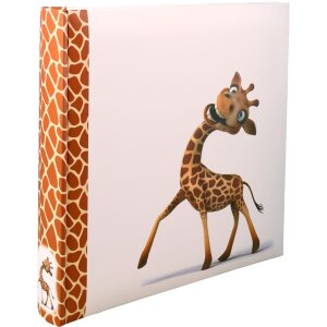 Walther xl kinderalbum giraffe 30x30 cm 100 witte paginas