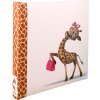 Walther xl kinderalbum giraffe 30x30 cm 100 witte paginas