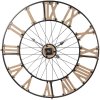 Klok ø 80x4 cm - 1xAA wit - 5kl0136