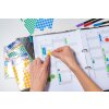 Multifunctionele etiketten rood ø 8 mm rond papier mat 540 st.