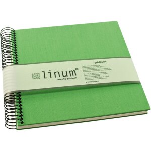 Spiraal Album Linum 22x20 cm