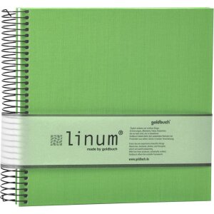 Spiraal Album Linum 22x20 cm