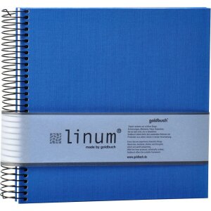 Spiraal Album Linum 22x20 cm