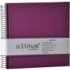 Spiraal Album Linum 22x20 cm
