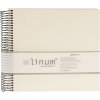 Spiraal Album Linum 22x20 cm
