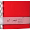 Spiraal Album Linum 22x20 cm