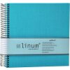 Spiraal Album Linum 22x20 cm