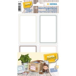 Herma home Etiketten Etiketten 52x82 mm verwijderbaar
