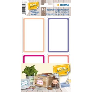 Herma home Etiketten Etiketten 52x82 mm verwijderbaar