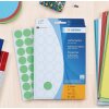 Multifunctionele etiketten helder oranje ø 19 mm rond papier mat 960 st.