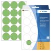 Multifunctionele etiketten groen ø 32 mm rond papier mat 480 st.