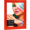 Houten lijst Mexico 20x30 cm rood