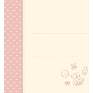 Babyalbum Matilda roze 31x31 cm