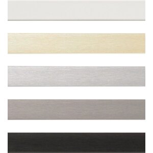 Stoel aluminium lijst 42x60 cm zwart