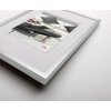 Stoel aluminium lijst 70x100 cm zilver