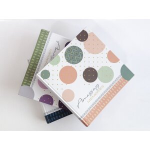 Walther Jumbo Fotoalbum Amazing Memories groen 30x30 cm 100 witte paginas