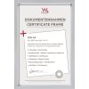 Staal Stijl kunststof lijst a4 zilver