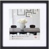 Walther Kunststof lijst Steel Style 40x40 cm zwart