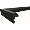 Walther Kunststof lijst Steel Style 40x40 cm zwart