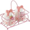 20CA1018 Mascagni peper- en zoutstel roze