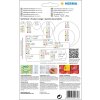Multifunctionele etiketten wit 74x105 mm papier mat 64 st.