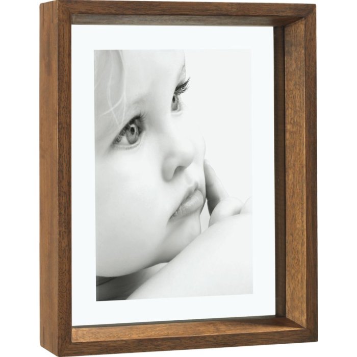 a756 Mascagni Massief houten lijst 10x15 cm bruin Dubbele beglazing