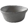 20do1517 Mascagni Decoratieve Kom 26,2x25,7x12,3 cm grijs