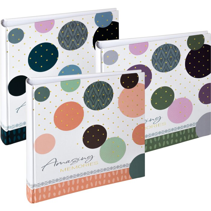 Walther Jumbo Fotoalbum Amazing Memories 30x30 cm 100 witte paginas