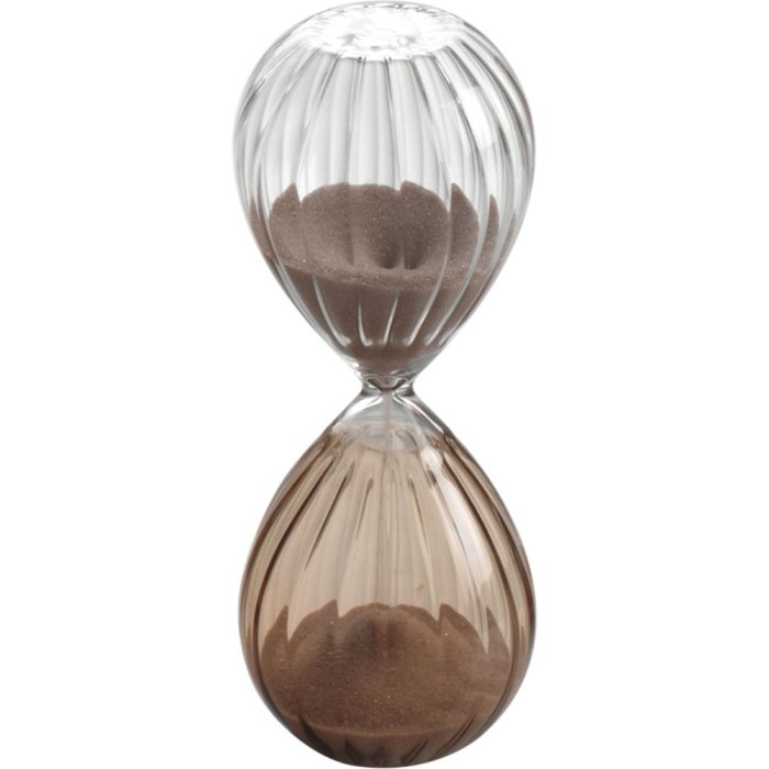 20co1382 Mascagni Zandloper 13 cm roze 5 minuten