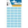 Multifunctionele etiketten blauw 12x19 mm papier mat 160 st.