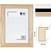 Ceanothe Slim houten lijst met passe-partout