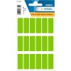 Multifunctionele etiketten groen 12x34 mm papier mat 90 st.