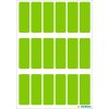 Multifunctionele etiketten groen 12x34 mm papier mat 90 st.