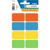 Multifunctionele etiketten gekleurd assorti vario 2,6x4 cm