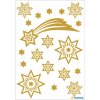 magische sterren + staart, glittery