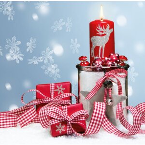 Silhouetten glittery 1 vel