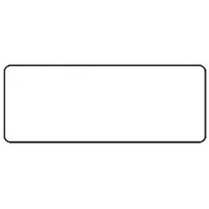 Rol etiketten wit 52x19,5 mm papier mat 2000 st.