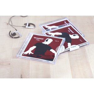 Veiligheidsetiketten wit 45,7x21,2 mm extreem sterk klevende folie mat 1200 st.